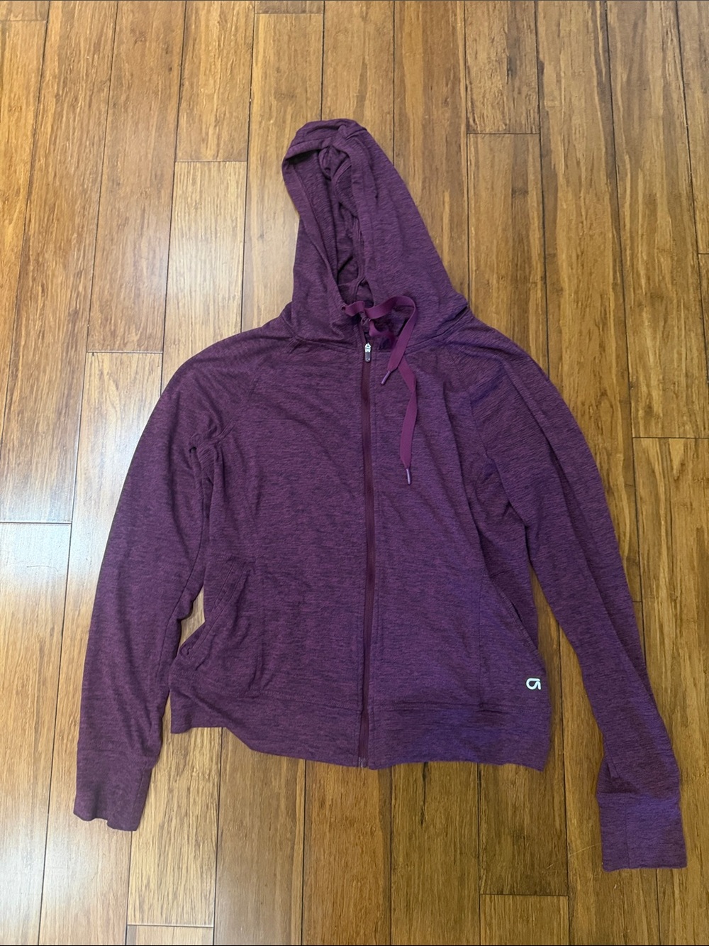 GAP Plum Full-Zip Hoodie